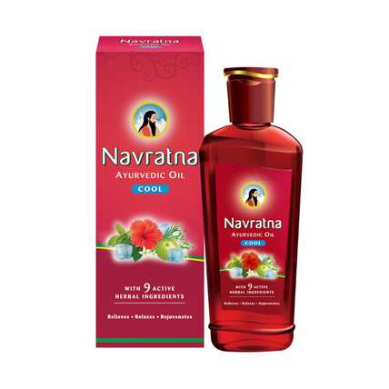 Emami Hair Oil Navratna Ayurvedic Cool